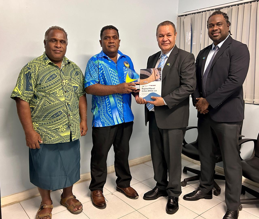 Strengthening Ties for a Sustainable Coral Triangle Through a Courtesy Visit to Honiara