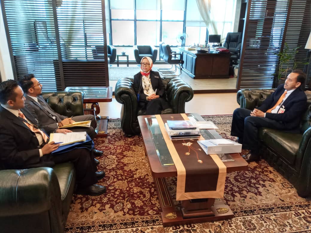 Executive Director of CTI-CFF RS pays courtesy visit to the new Secretary General of MESTECC