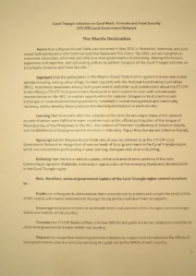 Declaration: The Manila Declaration